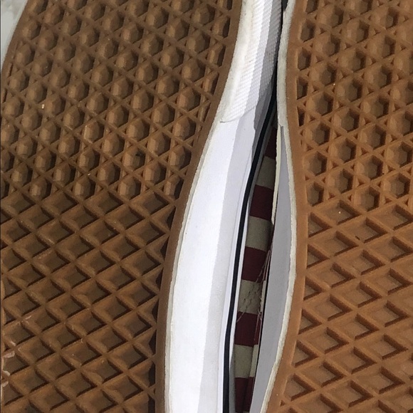 Vans men’s size sneakers red & white checkered - Picture 8 of 10